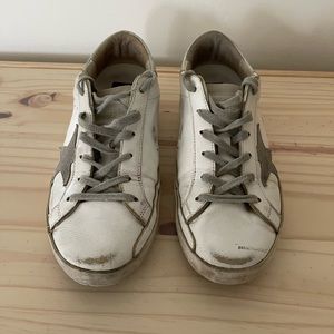 Golden Goose Superstar Mixed Leather Sneakers